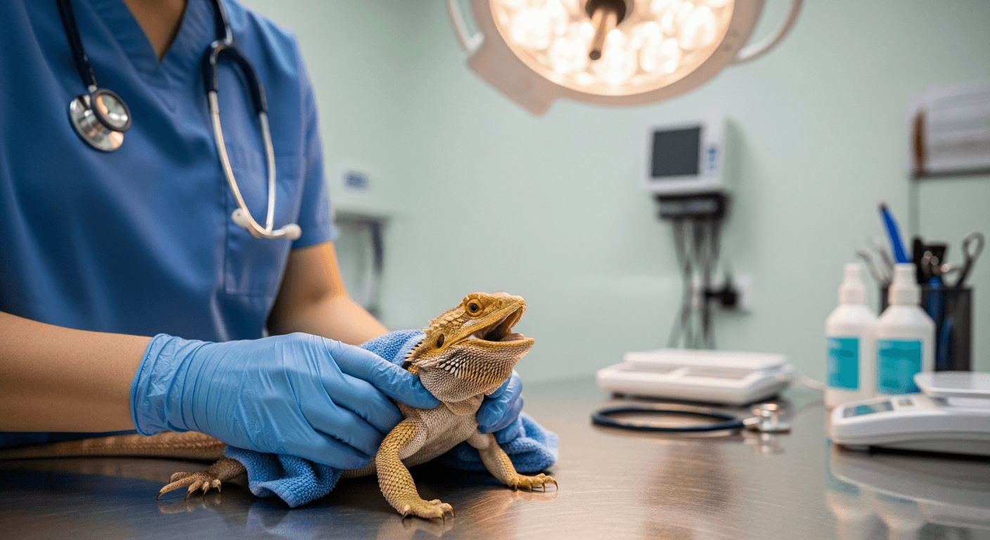 Reptilien-Krankheit: Akute Stressbelastung