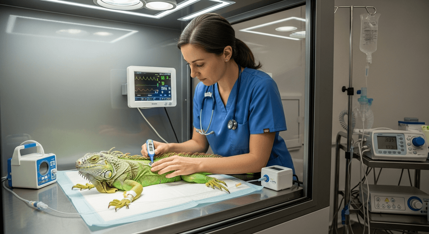 Reptilien-Krankheit: Erschöpfungssyndrom