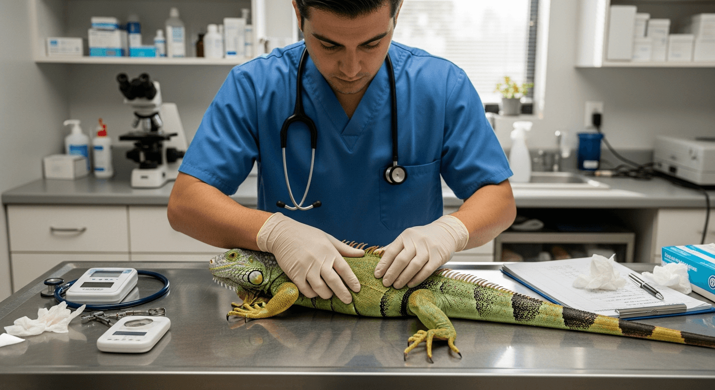 Reptilien-Krankheit: Gastroenteritis