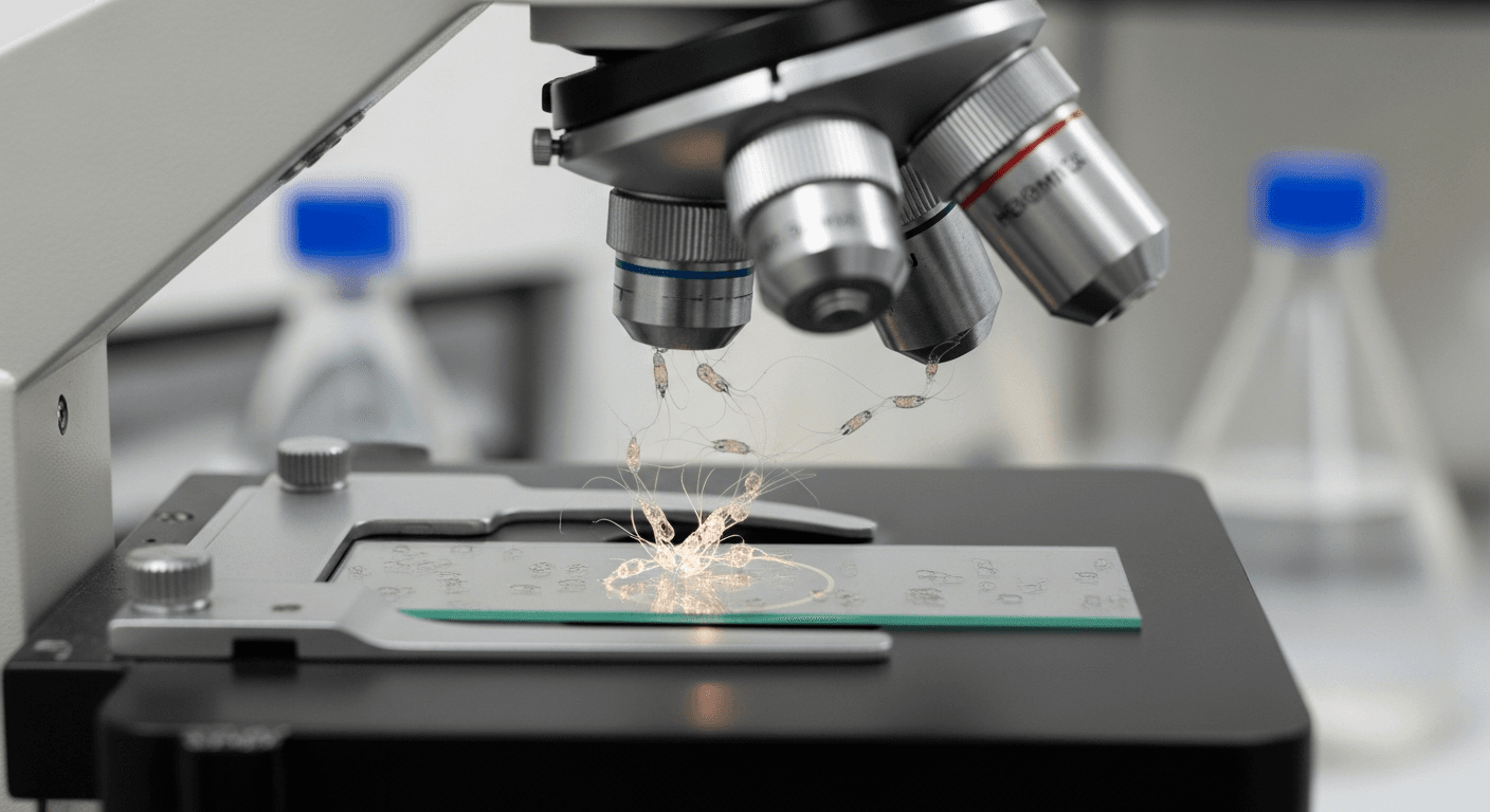 Reptilien-Krankheit: Hexamiten