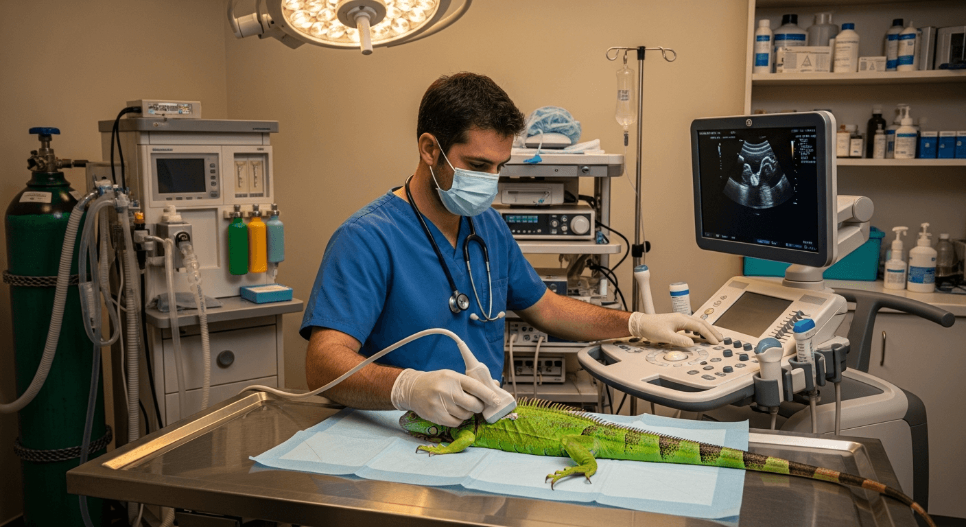 Reptilien-Krankheit: Lebererkrankung