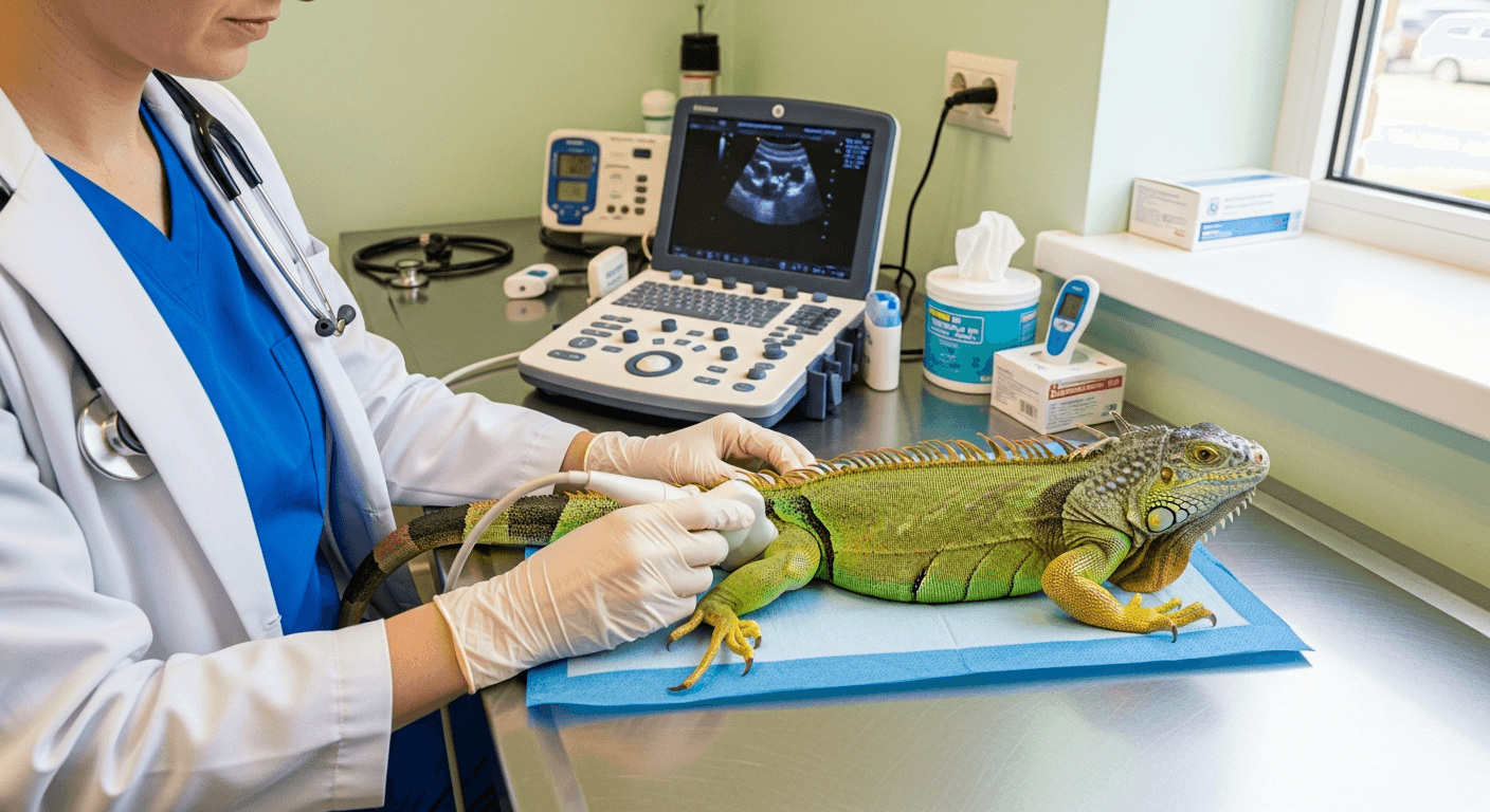 Reptilien-Krankheit: Legenot