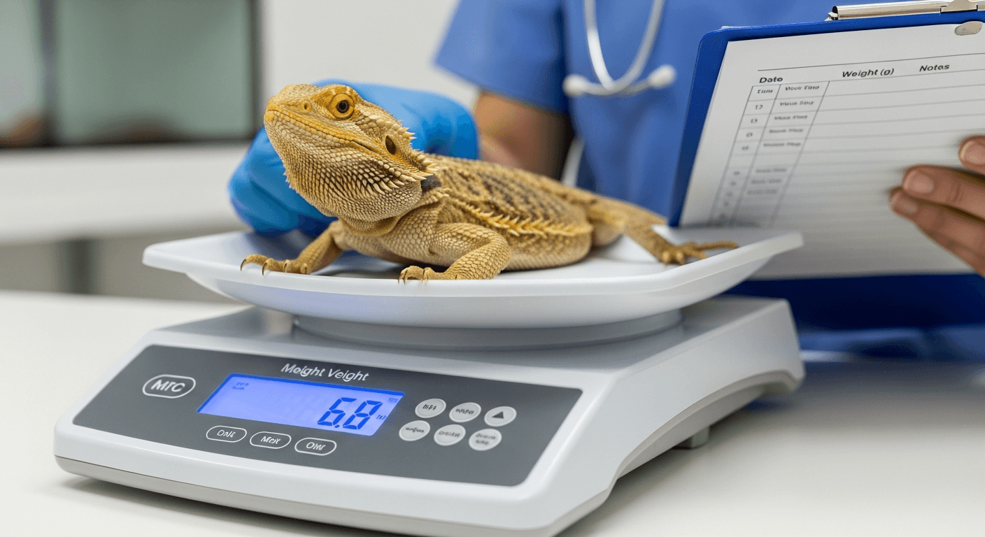 Reptilien-Notfall: Mangelernährung