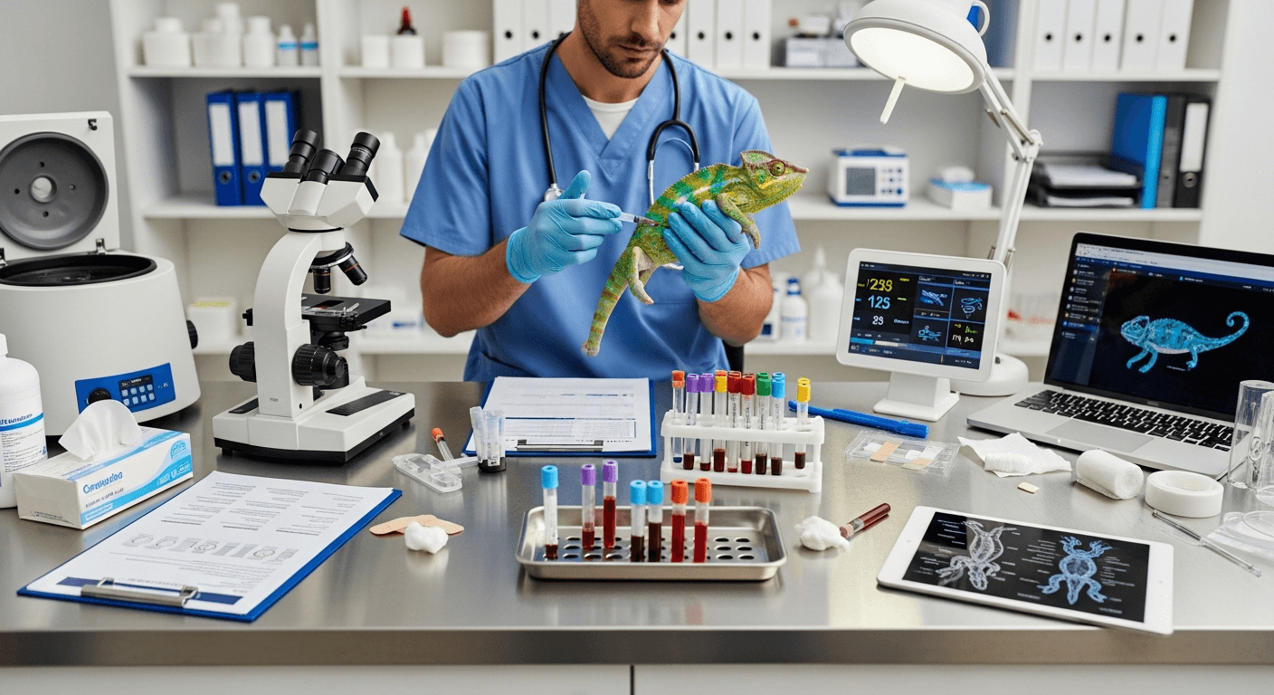 Reptilien-Krankheit: Nierenerkrankung