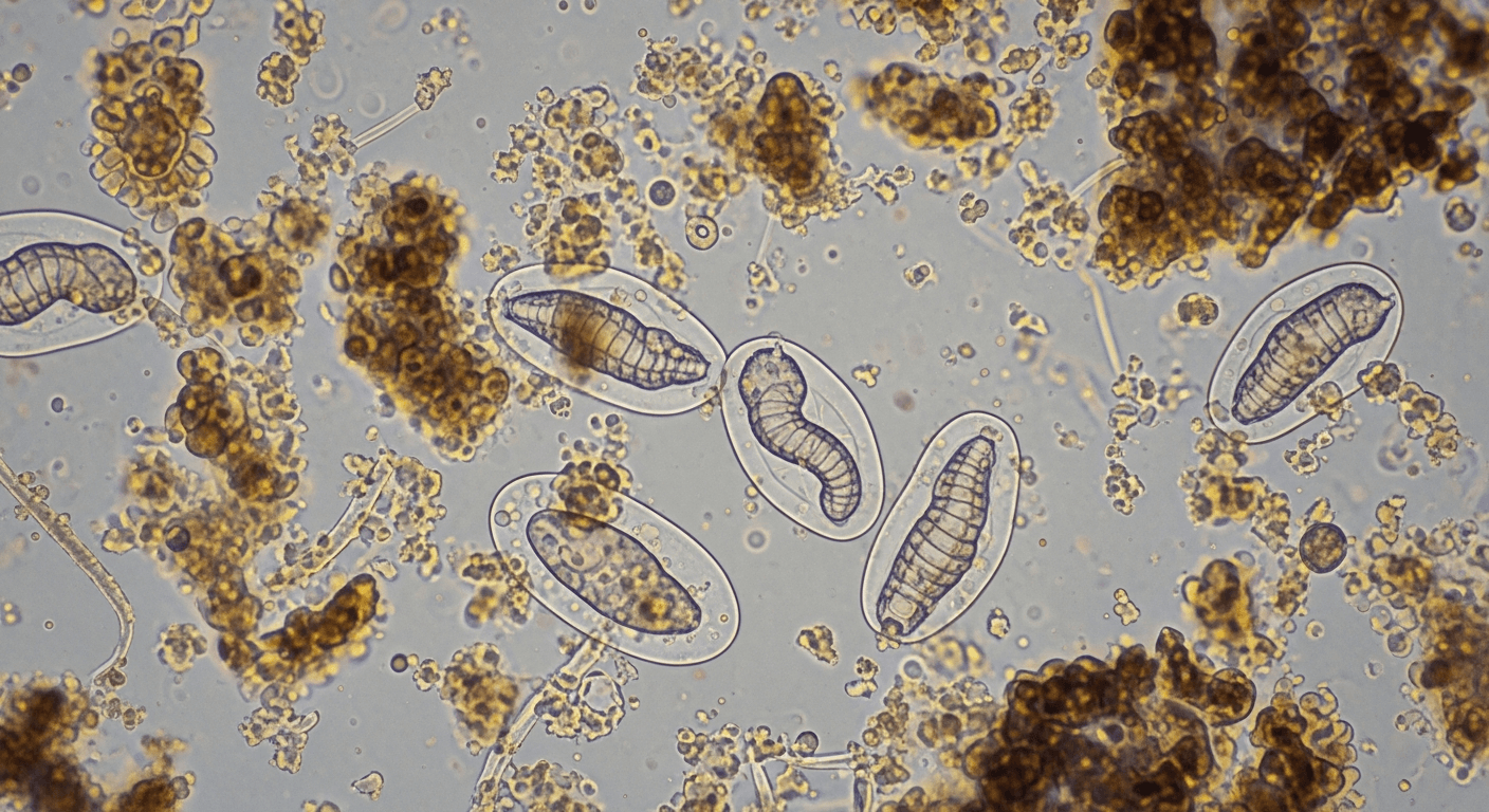 Reptilien-Krankheit: Oxyuren