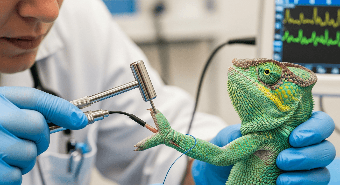 Reptilien-Krankheit: Polyneuropathie