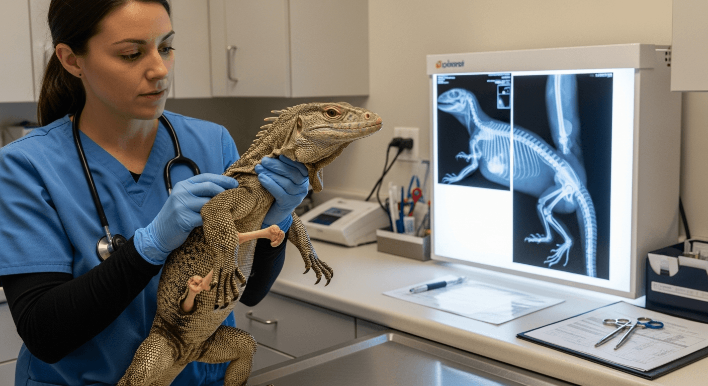 Reptilien-Krankheit: Rachitis