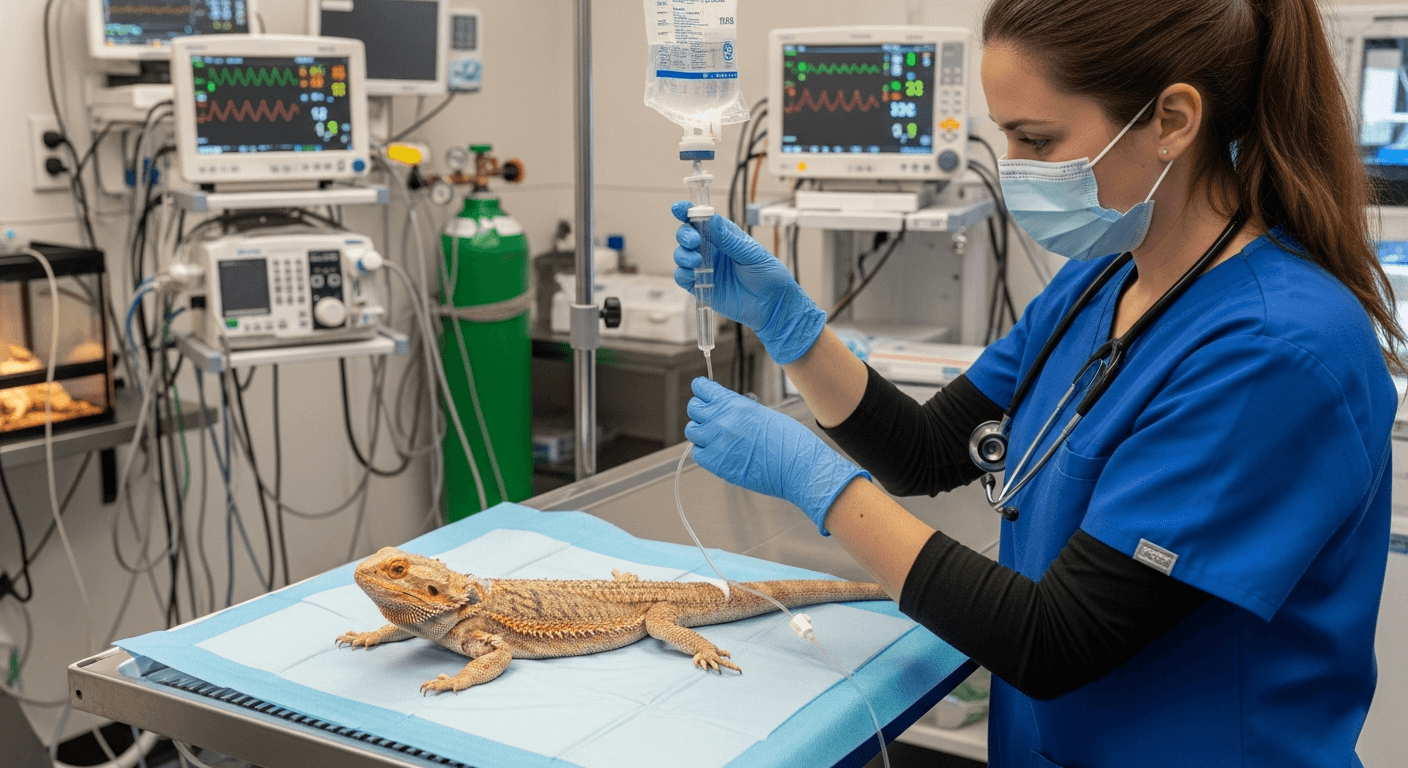 Reptilien-Krankheit: Sepsis