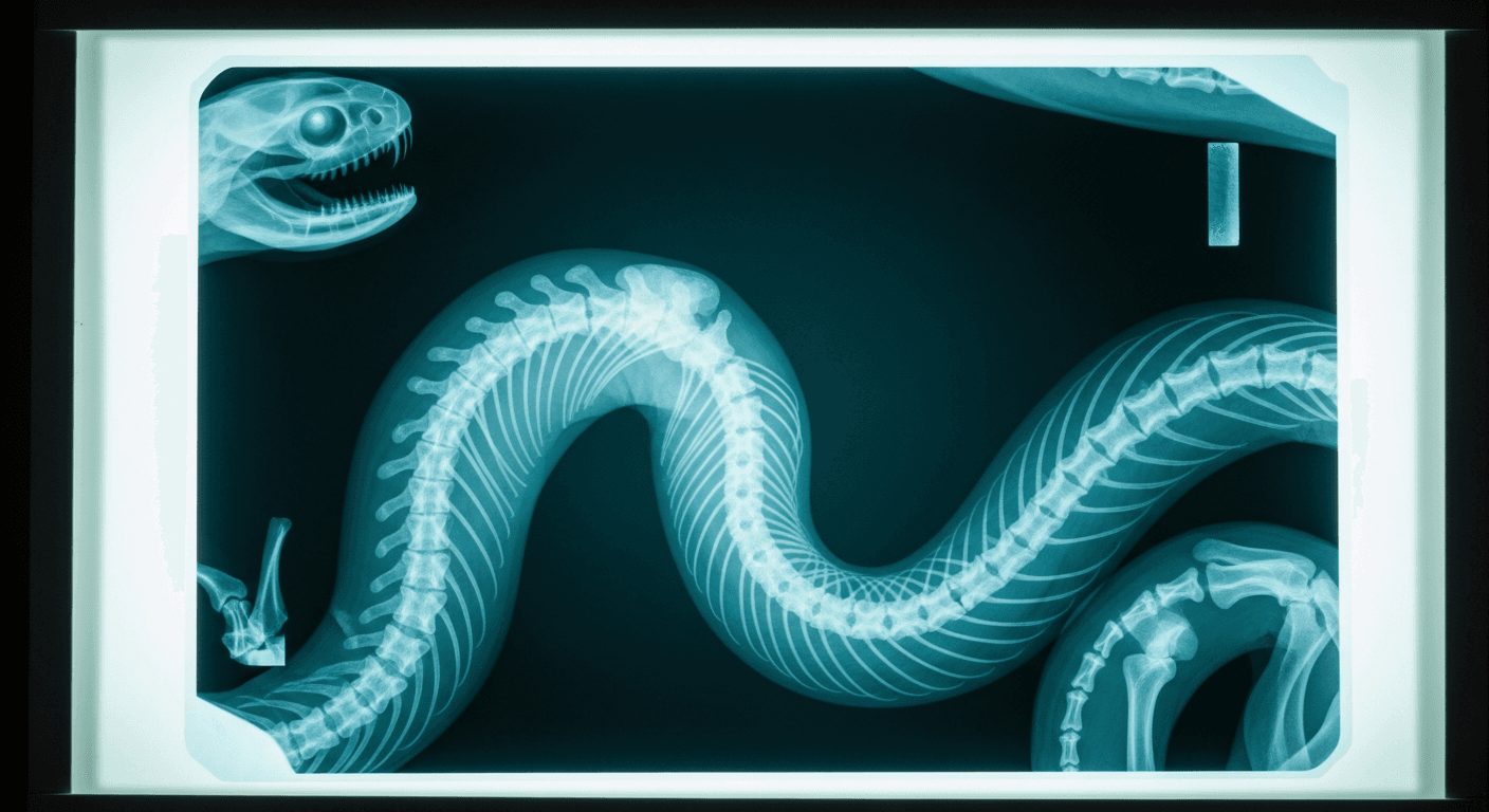 Reptilien-Krankheit: Spondylose