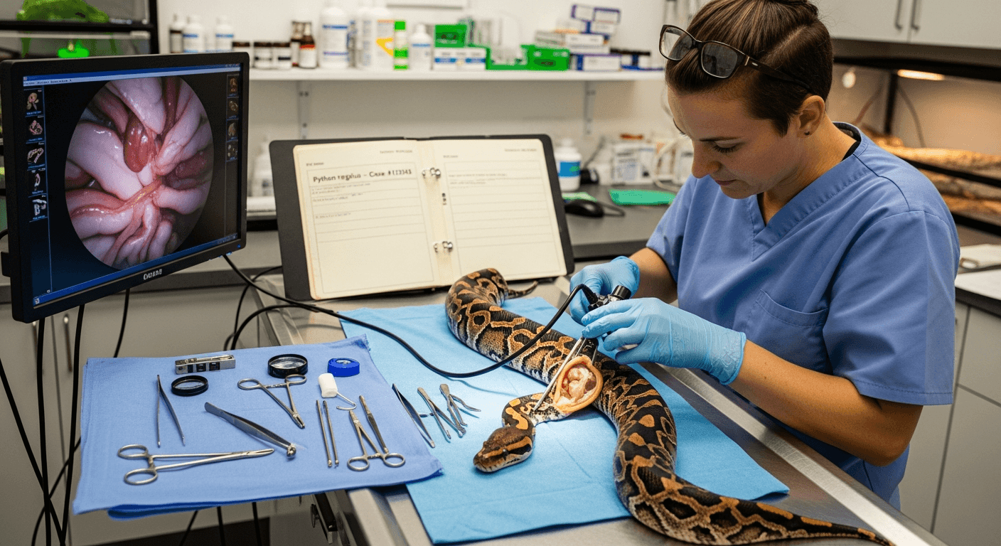 Reptilien-Krankheit: Verstopfung