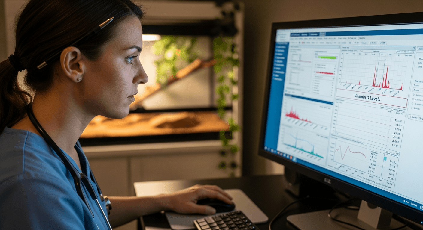 Reptilien-Krankheit: Vitamin D-Überdosierung