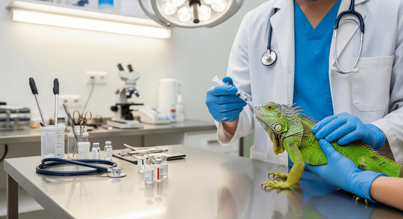 Reptilien-Krankheit: Vitamin E-Mangel