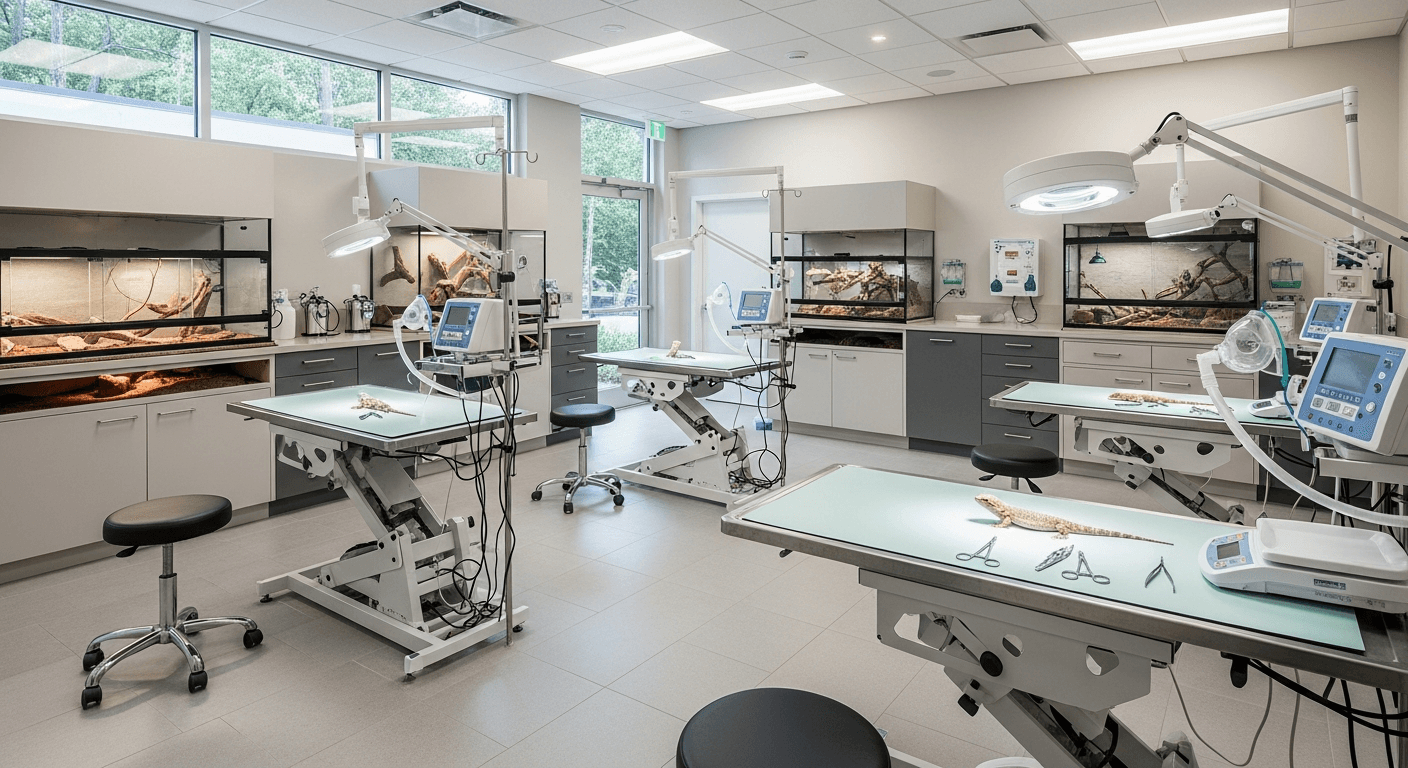 Tierarztpraxen für Reptilien