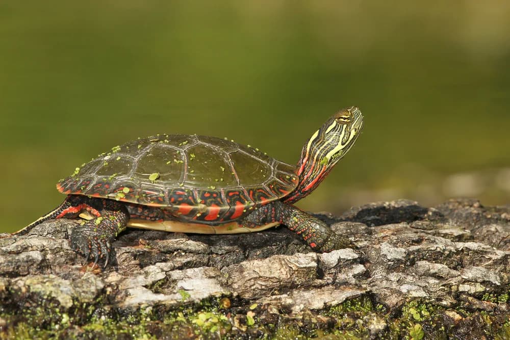 Zierschildkröte (Chrysemys picta) - Merkmale, Lebensraum & Haltung
