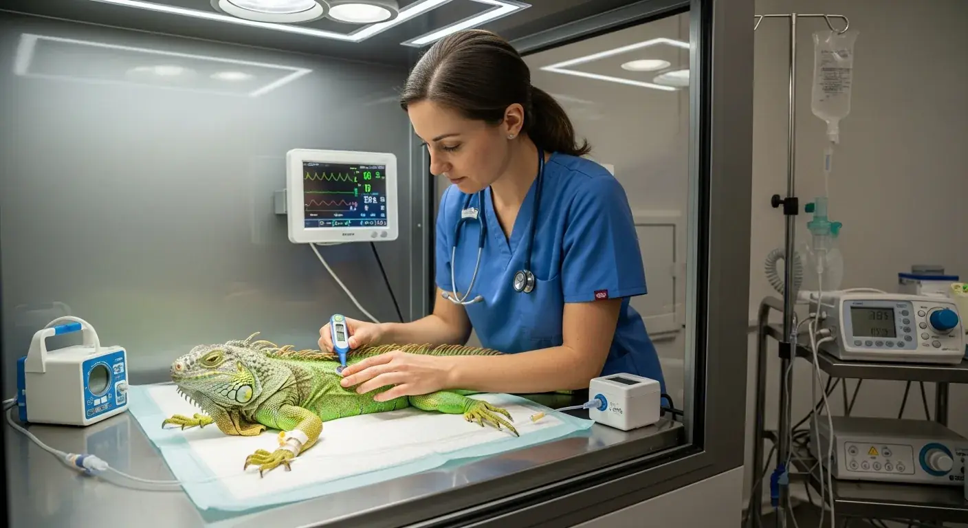 Reptilien-Krankheit: Erschöpfungssyndrom