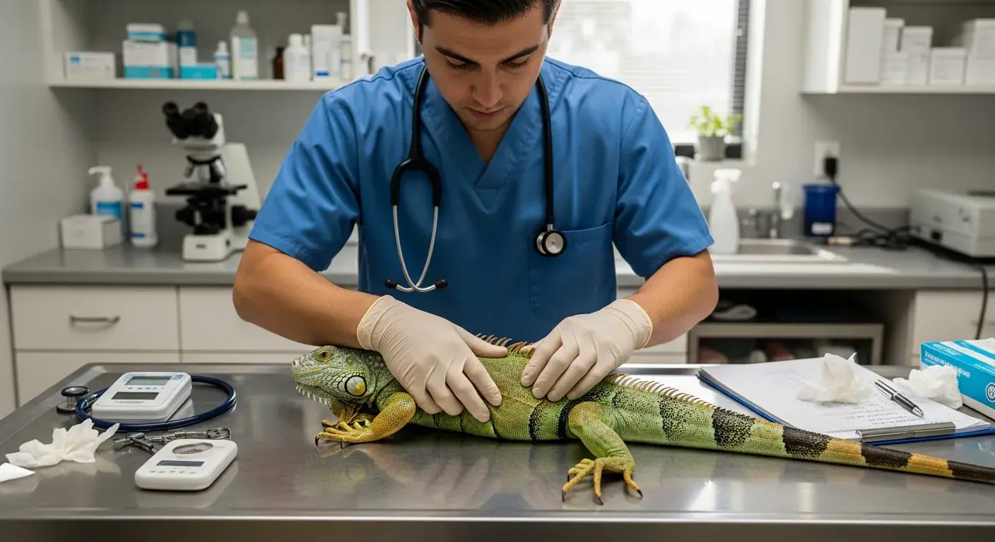 Reptilien-Krankheit: Gastroenteritis