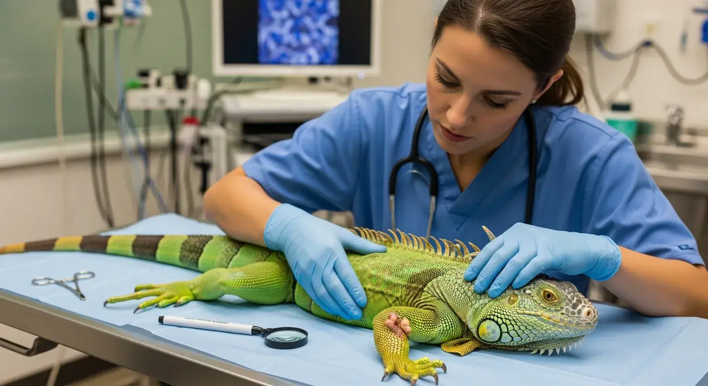 Reptilien-Krankheit: Neoplasie