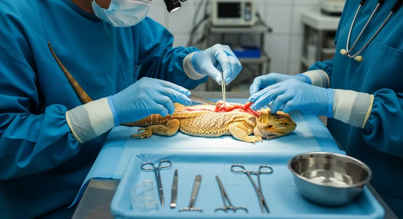 Reptilien-Krankheit: Penis- und Hemipenis-Erkrankung